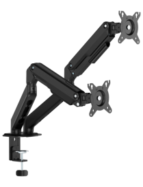 Ewent EW1491 soporte para monitor 86,4 cm (34") Escritorio Negro