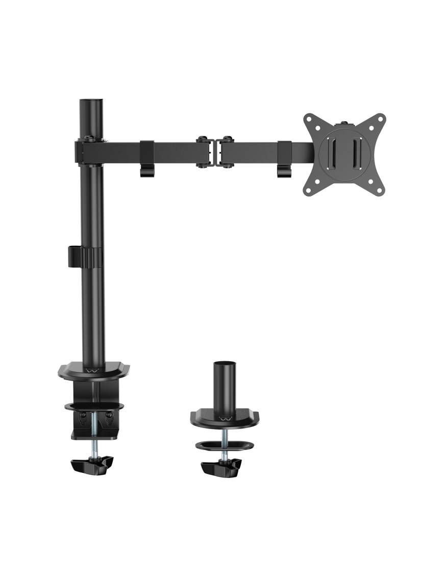 Ewent EW1510 soporte para monitor 68,6 cm (27") Negro Escritorio