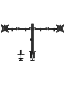 Ewent EW1512 soporte para monitor 81,3 cm (32") Negro Escritorio