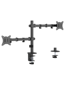 Gembird MA-D2-03 soporte para monitor 81,3 cm (32") Escritorio Negro