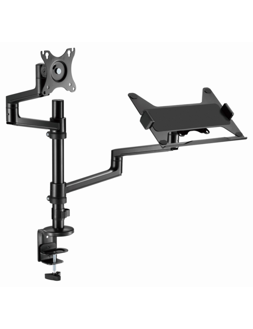 Gembird MA-DA-04 soporte para monitor 81,3 cm (32") Escritorio Negro