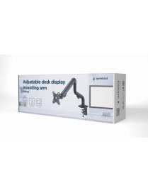 Gembird MA-DA1-02 soporte para monitor 81,3 cm (32") Escritorio Negro
