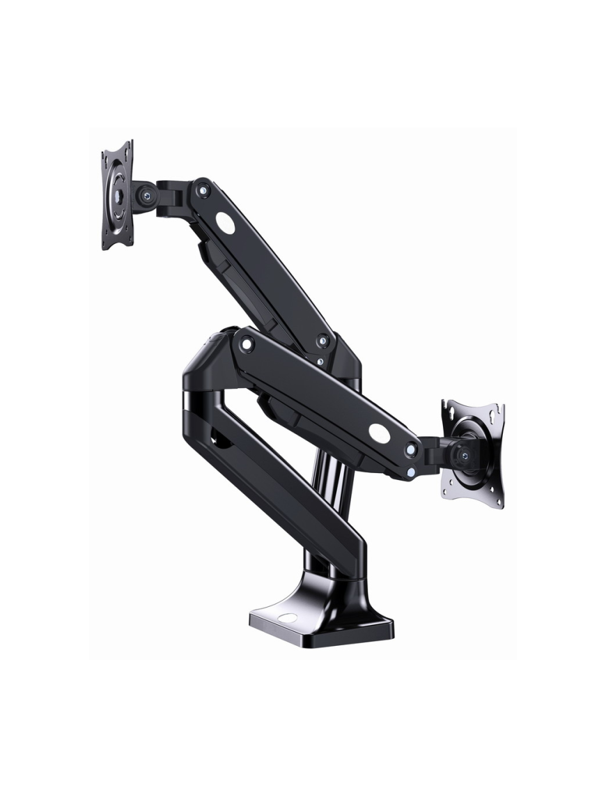 Gembird MA-DA2-03 soporte para monitor 88,9 cm (35") Escritorio Negro