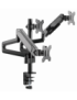 Gembird MA-DA3-01 soporte para monitor 68,6 cm (27") Escritorio Negro