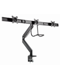 Gembird MA-DA3-03 soporte para monitor 68,6 cm (27") Escritorio Negro