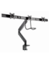 Gembird MA-DA3-03 soporte para monitor 68,6 cm (27") Escritorio Negro