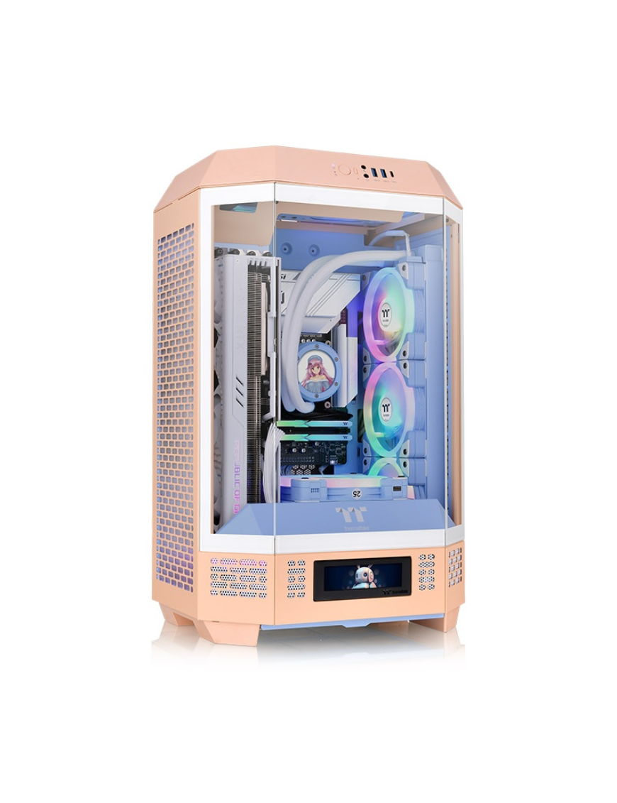 Thermaltake Tower 300 Peach Fuzz Micro Torre Durazno