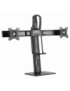 Gembird MS-D2-01 soporte para monitor 68,6 cm (27") Escritorio Negro