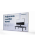 Gembird MS-TABLE-01 soporte para monitor Escritorio Negro