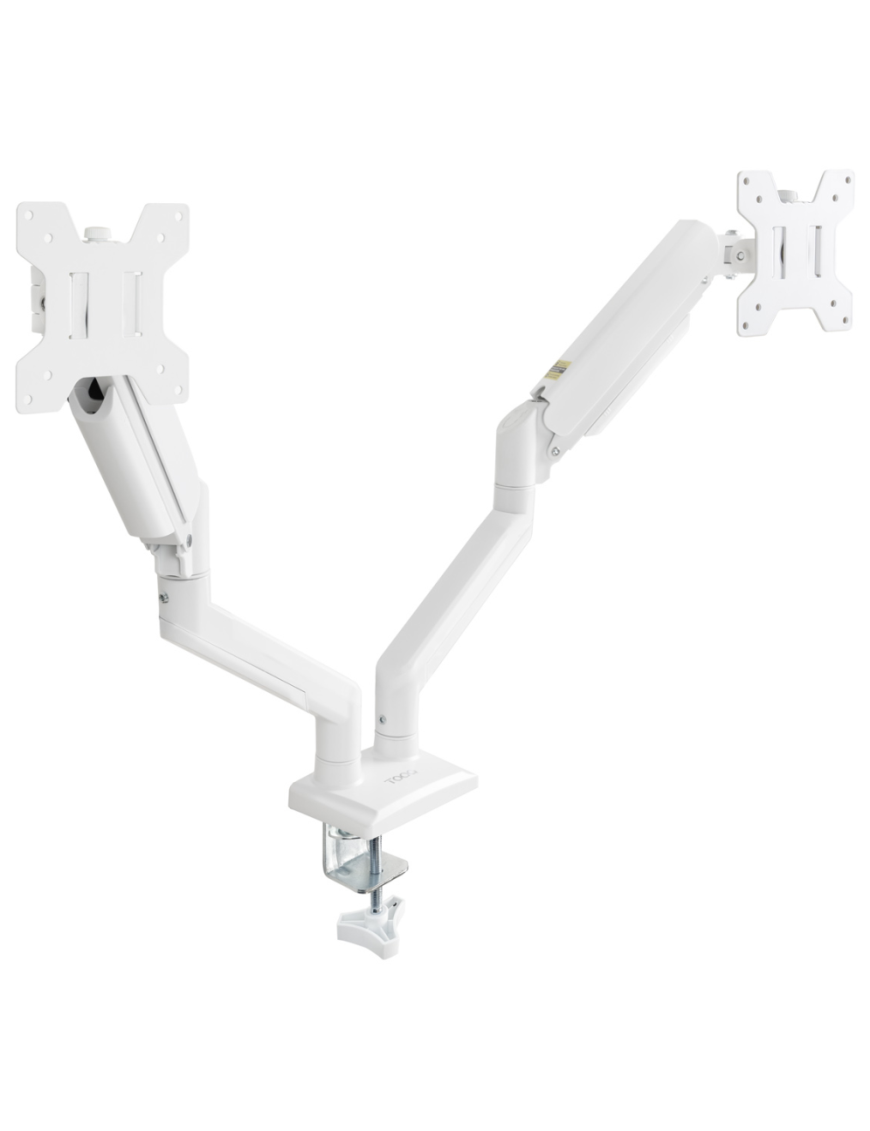 TooQ DB1434TNR-W soporte para monitor 86,4 cm (34") Escritorio Blanco