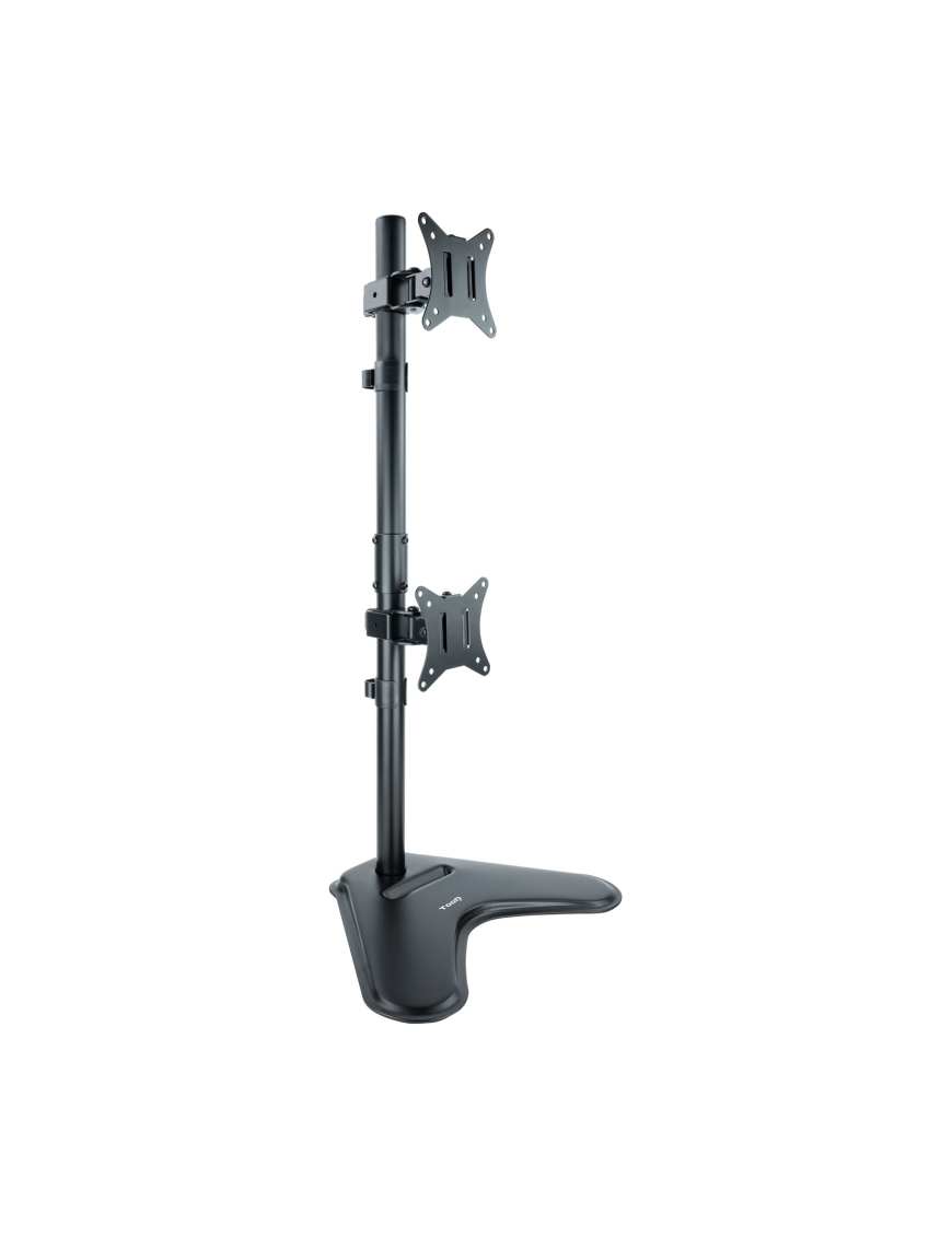 TooQ Soporte de mesa para 2 pantallas 17"-32" verticales