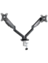 TooQ Soporte de Mesa para 2 Pantallas 17"-32", Negro