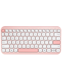 ASUS Marshmallow Keyboard KW100 teclado Hogar Bluetooth QWERTY Rosa