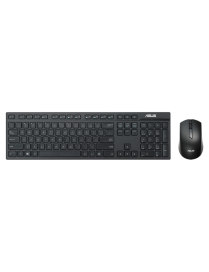 ASUS W2500 teclado Ratón incluido Juego RF inalámbrico QWERTY Negro