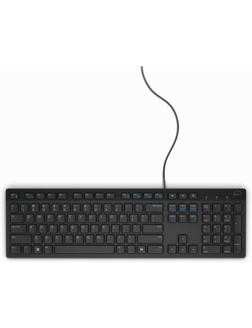 DELL Teclado con cable - KB216 - español (QWERTY) - negro