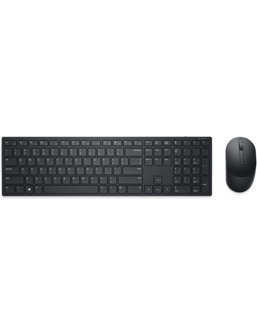 DELL Teclado y ratón Pro - KM5221W - español (QWERTY) - negro