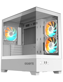 GIGABYTE C201 PANORAMIC ICE Midi Tower Blanco