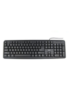 Ewent EW3112 teclado Oficina USB + PS/2 QWERTY Portugués Negro