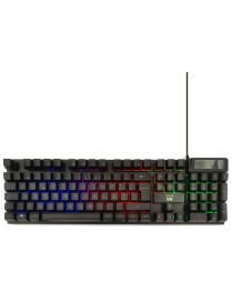 Ewent PL3319 teclado Juego USB QWERTY Portugués Negro
