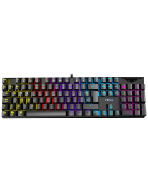 Krom Kasic teclado Juego USB QWERTY Inglés Negro