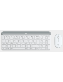 Logitech 920-009199 teclado Ratón incluido Oficina RF inalámbrico Español Blanco