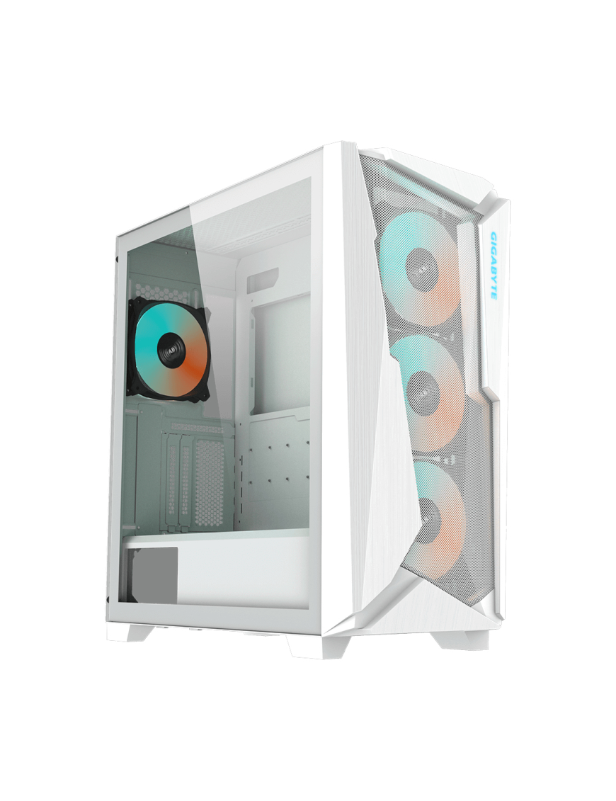 Gigabyte C301GW carcasa de ordenador Midi Tower Blanco