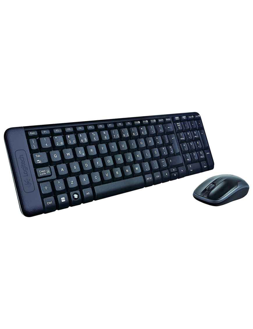 Logitech MK220 teclado Ratón incluido Oficina USB Español Negro