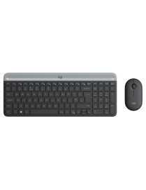 Logitech Slim MK470 teclado Ratón incluido Universal RF inalámbrico QWERTY Español Grafito