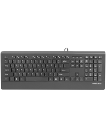 NATEC Barracuda teclado Universal USB QWERTY Español Negro