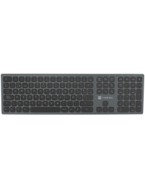 NATEC NKL-1830 teclado Universal RF Wireless + Bluetooth QWERTY Español Negro, Gris