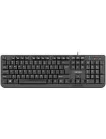 NATEC Trout teclado Oficina USB QWERTY Español Negro