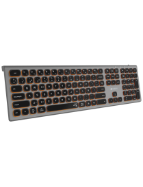 SUBBLIM Teclado Bluetooth/2.4G Master iluminado Ext G/N