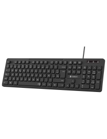 SUBBLIM Teclado Ergonómico Business Slim Silencioso con cable USB