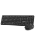SUBBLIM Teclado Ergonómico y ratón Combo Business Slim Silencioso Inalámbrico 2.4G