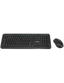 Targus AKM610ES teclado Ratón incluido Universal RF inalámbrico Español Negro