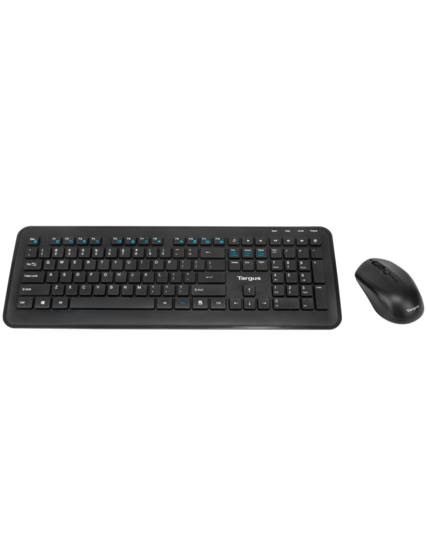 Targus AKM610ES teclado Ratón incluido Universal RF inalámbrico Español Negro