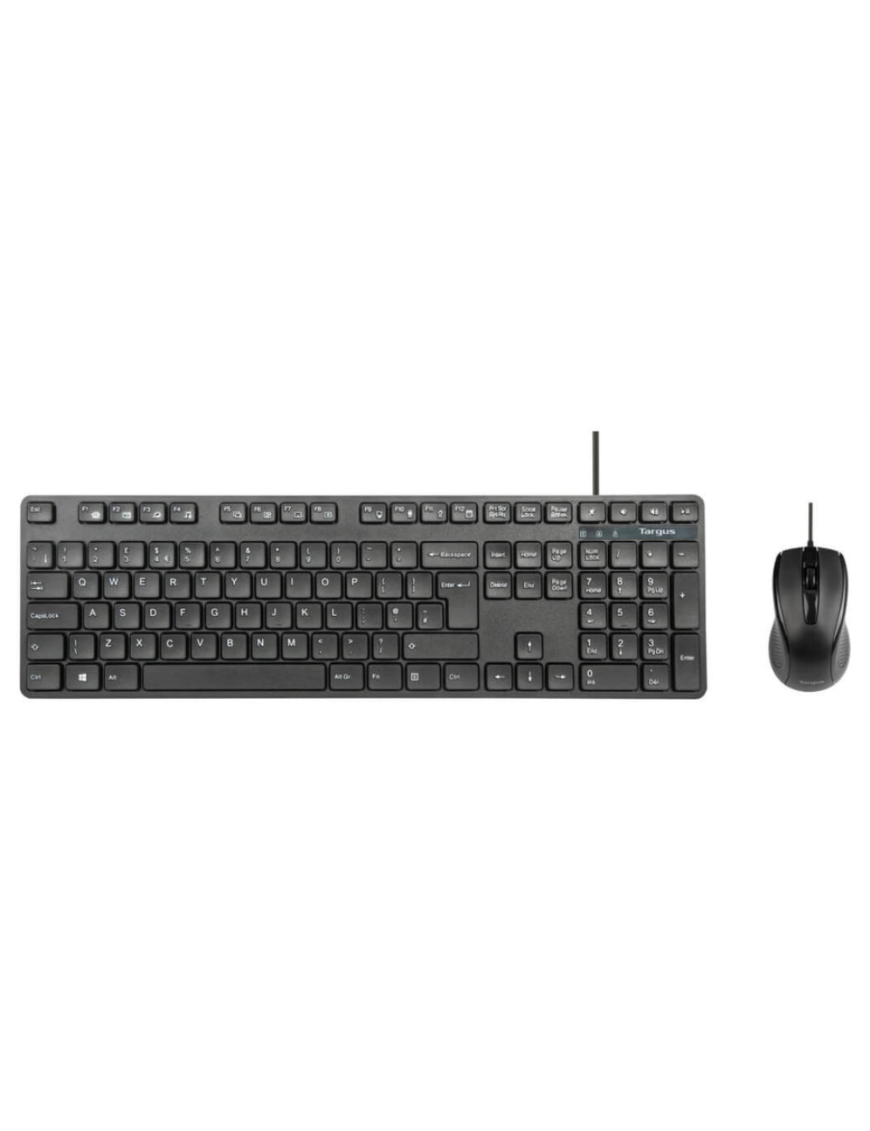 Targus AKM622ES teclado Ratón incluido Universal USB QWERTY Español Negro