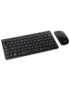 TooQ Teclado compacto + Ratón slim inalámbrico, Negro