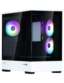Zalman P30 BW carcasa de ordenador Mini Tower Negro