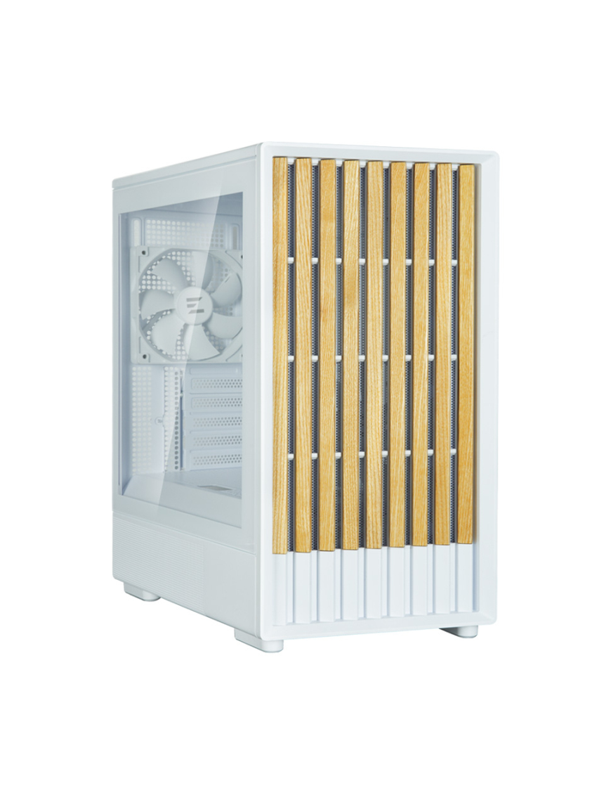 Zalman P10 NAMU WHITE carcasa de ordenador Mini Tower Blanco