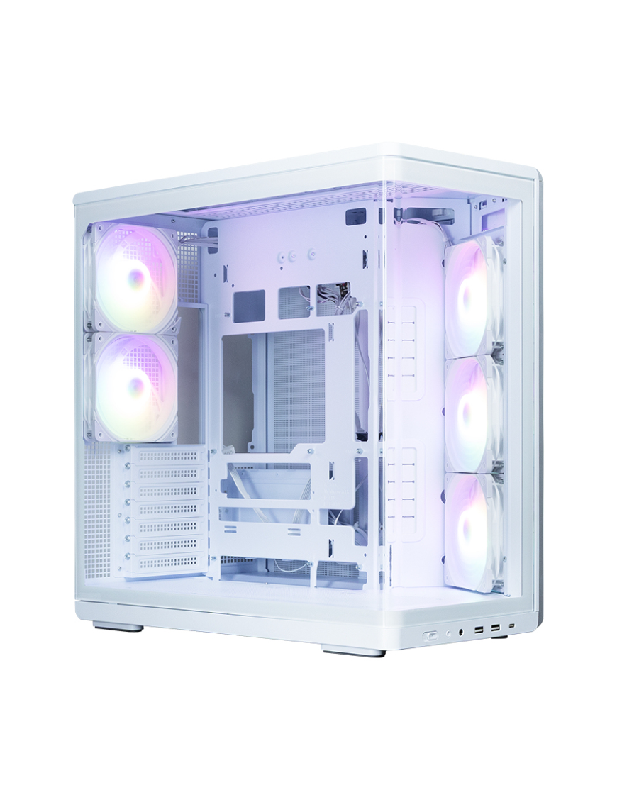Zalman P60 WHITE carcasa de ordenador Midi Tower Blanco