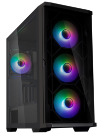Zalman Z10 DUO carcasa de ordenador Midi Tower Negro