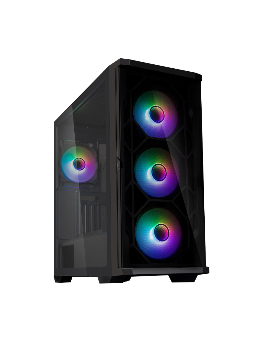 Zalman Z10 DUO carcasa de ordenador Midi Tower Negro
