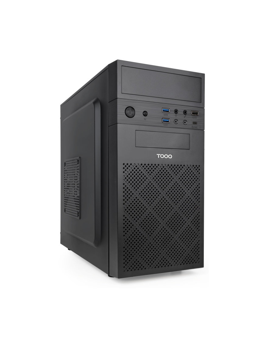 TooQ Caja Minitorre Micro-ATX “ISOBOX ULTRA”, Negra