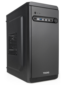 TooQ Caja Minitorre Micro-ATX “DODEKA ULTRA” Negra