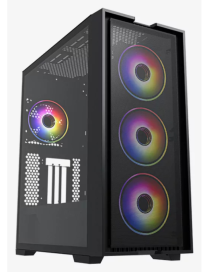 Hiditec H2 AIR ARGB Torre Negro