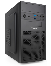 TooQ Caja Minitorre Micro-ATX Negra