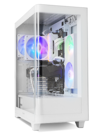 NOX Hummer ETHER Midi Tower Blanco