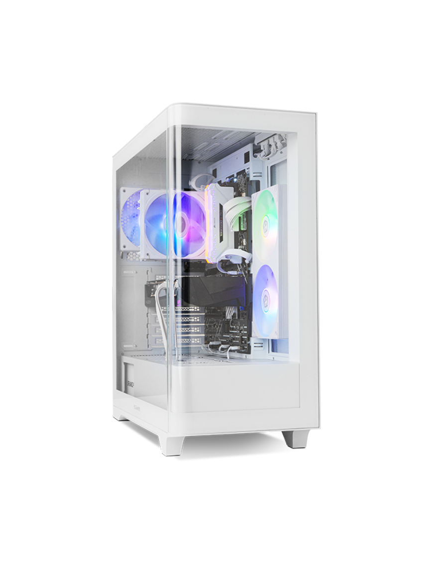 NOX Hummer ETHER Midi Tower Blanco