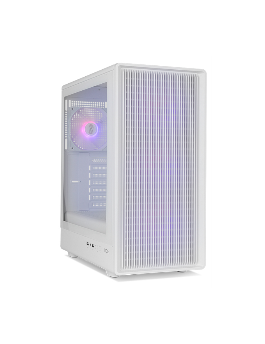 NOX Infinity IOTA Midi Tower Blanco
